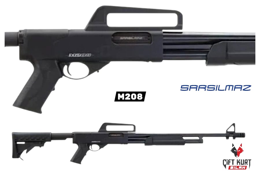 Sarsılmaz M208 Pompalı Yivsiz Av Tüfeği